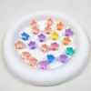 Mini grampo de cabelo pequeno infantil acessórios de cabelo de plástico com glitter presilha de cabelo fofa de gelatina para cabelo de bebê trançado grampo de cabelo quebrado presilha de cabelo