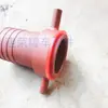 Anel de vedação tipo gancho para caminhão betoneira, almofada de borracha espessada e resistente a altas temperaturas, vendido a granel