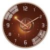 Reloj de Luz y Sombra Reloj de Pared Sala de Estar Hogar Moda Reloj Lujo Ligero Moderno Simple Reloj de Pared Temporización Automática Reloj de Ola