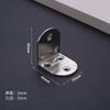 Código de ángulo de acero inoxidable, soporte fijo en forma de L en ángulo recto, tablero de capa de código de ángulo engrosado, soporte de conector de muebles, soporte de ángulo, código colgante, lote