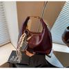 Bolso de Mano Retro de Moda Transfronterizo Tipo Bollo para Mujer 2026 Nuevo Bolso Cruzado Casual Simple Bolso de Hombro Versátil a la Moda