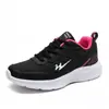 Zapatos de Trabajo y Casuales Antideslizantes Negros para Mujer Double Star, Zapatos Ligeros para Correr con Suela Suave de Cuero para Mujer