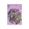 Paquete de Pegatinas de Flores para Plantas Ins 50 Páginas de Mascotas Material Guka Collage Decorativo DIY Pegatinas Autoadhesivas para Cuaderno