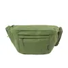 Bolso Cruzado de Hombro Deportivo Simple a Cuadros Estilo Japonés para Hombre, Estilo Ropa de Trabajo Casual, Gran Capacidad Otoño e Invierno, Bolso de Pecho para Pareja