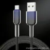 Cabo de Dados Trançado Rápido 65W Cristal de Gelo Gradiente Adequado para Apple Huawei Tipo-C Cabo de Dados Cabo de Carregamento Pd27W