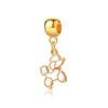 Pingente de Pulseira de Cachorro de Desenho Animado DIY Joias Poodle Filhote Pingente Pulseira Acessórios de Colar Charme de Lembrança