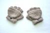 Guantes de Invierno Cálidos para Niños de 5 a 11 Años Guantes de Terciopelo Coral Gruesos de Media Mano con Solapa
