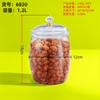 Latas selladas Latas de alimentos Latas de granos Latas de almacenamiento de arroz y té Chenpi Latas de almacenamiento transparentes a prueba de humedad