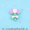 Vendas Diretas da Fábrica Acessórios de Resina Flor Cartoon Fresca Pingente para Sapato com Furo DIY Peça Única Dropshipping Quantidade Grande Preferencial