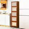 Aparador de Cocina para Apartamento Pequeño Gabinete Doméstico Gabinete de Vajilla Gabinete de Almacenamiento a Prueba de Polvo Gabinete de Almacenamiento Multifuncional para Sala de Estar Montado en la Pared