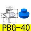 Ventosa Neumática PBG-10A/1/20/30/40/PBG50/75/110/150 Componentes Neumáticos Ventosas