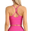 Top Deportivo Chaleco de Yoga Nude para Mujer Espalda Cruzada Hermosa y Ropa Interior Abdominal Fitness Sujetador Sling Ropa de Yoga Verano
