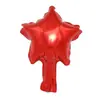 Artículos Directos de Fábrica Globo Metálico de Estrella de Cinco Puntas de 5 Pulgadas Decoración para Fiesta de Boda Globo Metálico de Estrella Venta al por Mayor