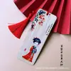 Marcapáginas de bambú Nanzhu belleza antigua para enviar a estudiantes creativo encantador estilo marca de madera y bambú no se cae la pintura regalos exquisitos de alta calidad
