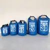 Bolsa de Cubo Impermeable de Hombro Sencillo y Doble, Bolsa para Senderismo al Aire Libre, Playa, Rafting, Mochila de Natación de Malla Gruesa de PVC, Bolsa Impermeable Ligera