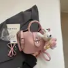 Bolso de mano simple de moda estilo coreano para mujer, nuevo bolso cesta vintage primavera 2026, bolso cubo, bolso de hombro y bandolera