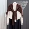100% lã pura, corte vertical, design canelado, efeito emagrecedor, estilo camiseta oversized, ombros caídos, xale feminino quente e ligeiramente espesso para outono/inverno