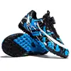 Zapatos de fútbol de caña alta transfronterizos para niños y niñas, zapatillas de entrenamiento con tacos para adultos, zapatos deportivos profesionales transpirables antideslizantes con tacos largos