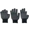 Guantes Deportivos de Nailon sin Dedos Guantes de Medio Dedo para Entrega, Empaque, Pesca, Recolección, Faltan Dos o Cinco Dedos, Guantes sin Dedos para Fitness