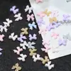 Accesorios para Uñas de Mini Moño al por Mayor Color Caramelo Resina Dopamina Cinta Mezcla Decoración de Joyería Pequeña para Uñas