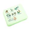 Camurça Pano de Olho Estampado Manutenção Desenho Animado Ilha Seda Microfibra Pano de Óculos Padrão Personalizado Imprimível