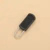 Nova Ferramenta-livre Destacável Zipper Cabeça Mochila Casaco Roupas Sapato Caixa Estilo Simples Borracha Borracha Borracha Borracha Zíper Pull