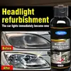 Kineshinex agente de reparo de faróis de carro kit de manutenção de faróis fácil de usar faróis de carro oxidação amarelada