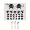Tarjeta de Sonido V8 Set de Micrófono Bm800 Tarjeta de Sonido para Transmisión en Vivo de Amazon Versión en Inglés
