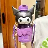 Taza térmica auténtica Sanrio, alto valor estético, adecuada para la escuela y el trayecto al trabajo, vaso de agua de gran capacidad, regalo lujoso