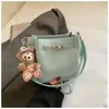 Bolso Pequeño Transfronterizo de Moda con Estampado de Lichi para Mujer 2026 Nuevo Bolso Cubo Vintage de Cuero Suave Bolso Cruzado de Alta Gama para Viajes
