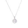 Colgante de moissanita para mujer, plata de ley 925, elegante, otoño e invierno, nuevo diseño decorativo de moda, collar a juego al por mayor
