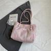 Bolso de lona para mujer, novedad de verano 2024, con rayas de colores, combinable con todo, de un solo hombro, de gran capacidad