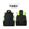 Ropa Acondicionada con Ventilador de Nuevo Estilo Transfronteriza, Resistente al Calor y Refrigerante, Chaleco sin Mangas con Ventilador, Ropa de Verano para Exteriores con Ventilador, Venta al por Mayor