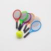 Accesorios de manualidades para casa de muñecas transfronterizos nuevos casa de muñecas simulación mini artículos deportivos accesorios de tenis modelo