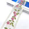 Nueva ropa china encaje bordado de malla encaje de color accesorios de ropa encaje de seda de leche 8.5CM de ancho