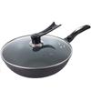 [Um pedaço em nome do cabelo] Frigideira Wok Antiaderente de Pedra Maifan Estilo Coreano Panela Doméstica Wok Presente Saudável Utensílios de Cozinha