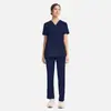 Comércio Exterior Uniformes Médicos e Odontológicos, Uniformes de Alta Elasticidade de Secagem Rápida para Homens e Mulheres, Atacado