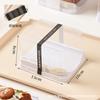 Caja de Embalaje para Rollo de Pastel Caja para Llevar Rollo Futón Japonés Rojo Neto Caja para Rollo de Toalla Caja para Porción Cortada de Mousse Postre Pastelería