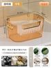 Caja de almacenamiento de escritorio cosméticos cuidado de la piel bocadillos caja de almacenamiento para mesa de centro caja de almacenamiento rectangular caja acrílica transparente