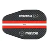 Protector de Lluvia para Espejo Retrovisor, Cubierta para Lluvia para Coche Universal con Patrón de Fibra de Carbono Engrosado, Accesorios para Coche