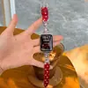 Pulseira de RelógioCompatível com pulseira de relógio Xiaomi 9 Pro, metal duplo diamante gato KT 8 Pro Redmi 654 pulseira de pulso feminina