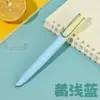 Nuevo estudiante de primaria bolígrafo de presión tipo pulsador bolígrafo automático especial para estudiantes bolsa de tinta reemplazable viene con dispositivo de succión de tinta
