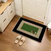 Felpudo de Alfombra para Puerta de Entrada para Uso en el Hogar, Imitación Lino con Base de Goma, Felpudo Antideslizante, Felpudo Resistente a Manchas, Alfombra Anti-Sisal al por Mayor