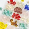 Cuentas de Cristal Checo Doméstico de Colores, Cadena Dorada para Teléfono Móvil de Lirio del Valle, Materiales para Pulseras DIY, Accesorios de Joyería