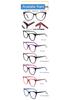 Montura de Gafas de Plástico Marco de Gafas Creativo Europeo y Americano Duradero No Deformable Moderno Genial Moda Exposición Personalidad 26067