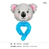 Ventas Directas de Fábrica Pulseras de Muñeca de Animales de Dibujos Animados Globos de Papel de Aluminio Decoración de Globos para Cumpleaños de Niños de Guardería Jugar