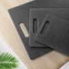 Set de Tabla de Cortar con Patrón de Mármol de Imitación de Venta Caliente Transfronteriza Cocina Hogar Tabla de Cortar de Plástico Pequeña Portátil para Exterior