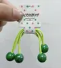 Estilo coreano infantil elástico de cabelo cor de doce prendedor de rabo de cavalo corda de cabelo elástica longa bola redonda elástico de cabelo colorido acessórios de cabelo de princesa faixa elástica