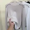 Camiseta Básica de Cuello Medio para Mujer, Terciopelo Engrosado, Nueva Prenda Interior Otoño e Invierno 2024, Suéter de Cuello Alto, Top Delgado de Invierno
