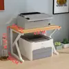 Estante de Almacenamiento para Impresora de Oficina, Soporte para Fotocopiadora, Estante de Almacenamiento de Múltiples Niveles para Escritorio, Estante de Almacenamiento Multifuncional para el Hogar